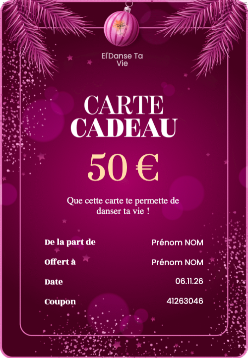 Carte Verticale Noel